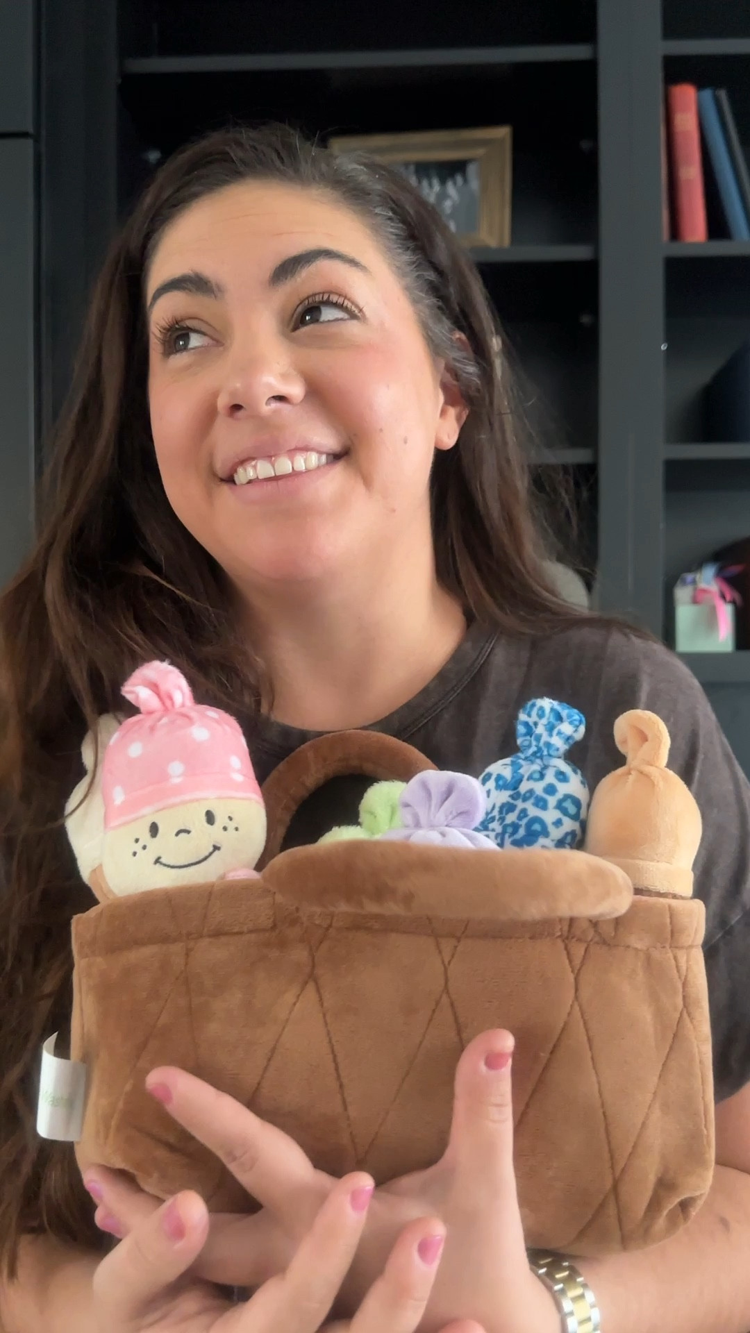 the cutest first birthday gift idea for little girls. Would also be adorable for a two year old girl. Basket of babies. 😍

#LTKGiftGuide #LTKBaby #LTKParties