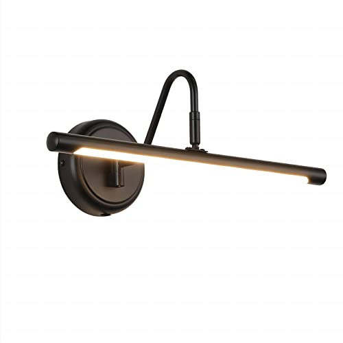 JOOSENLUX Picture Lights for Paintings Hardwired 16.5" Inch Long Dimmable Black Wall Lights with Adjustable Lighting Direction 110V 3000K | Amazon (US)