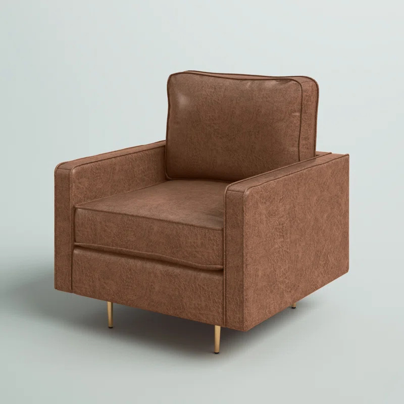 Fenske Vegan Leather Armchair | Wayfair North America