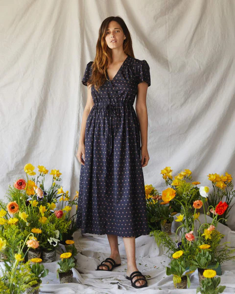 The Dawn Dress | Noir Camellia | Christy Dawn