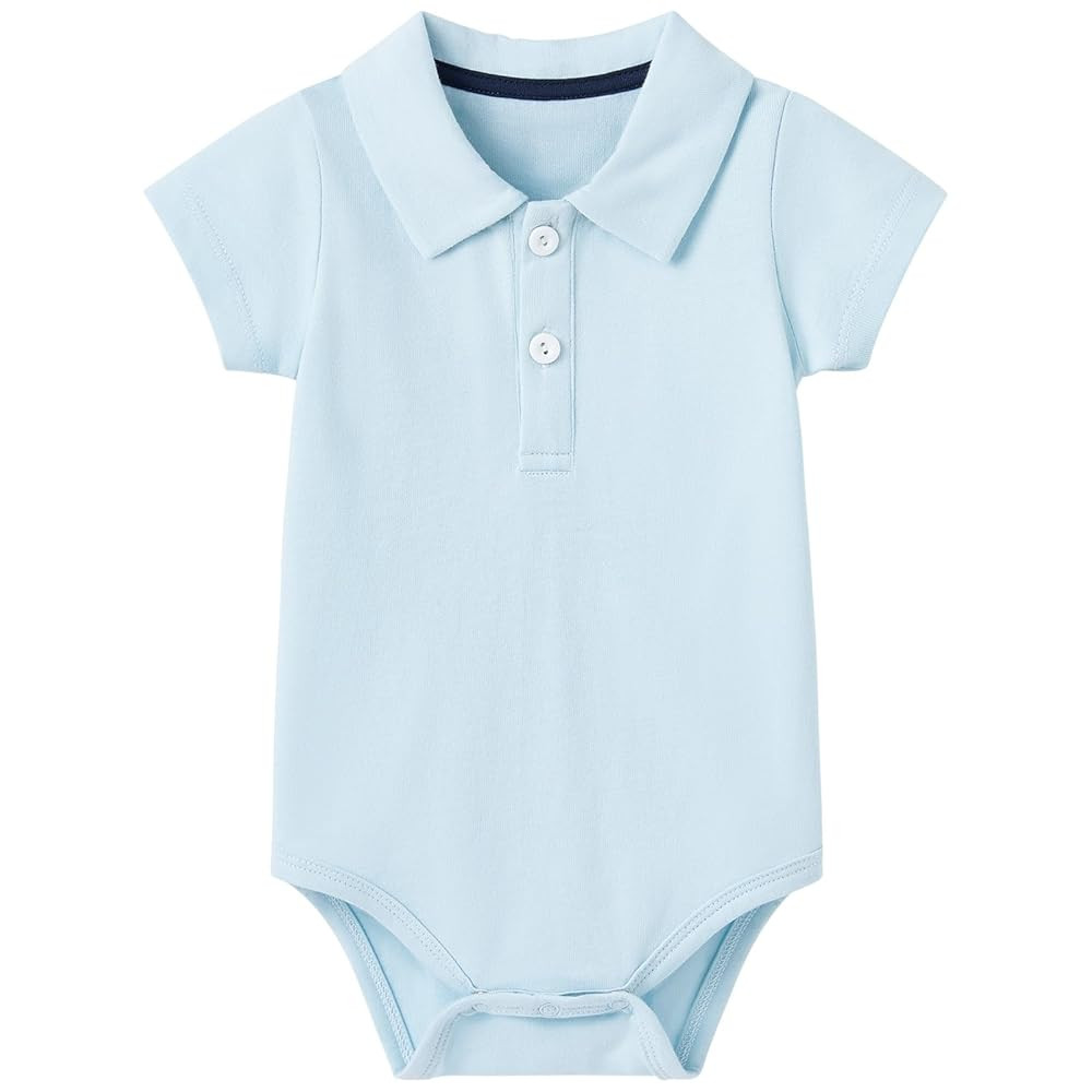 pureborn Baby Boys Girls Bodysuit Super Soft Cotton Romper 0-24 Months | Amazon (US)