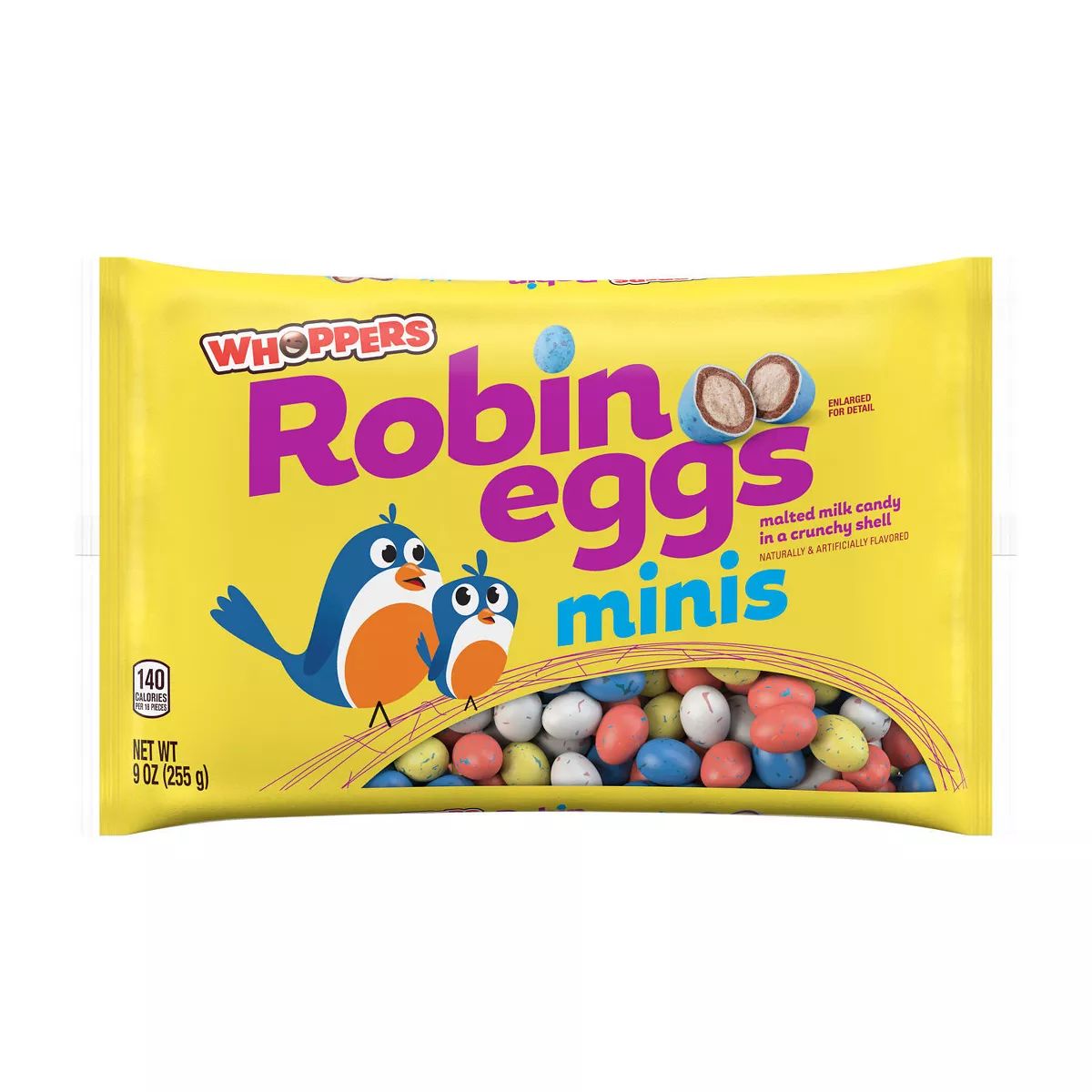 Whoppers Robin Eggs Minis Malted Milk Balls Easter Candy - 9oz | Target
