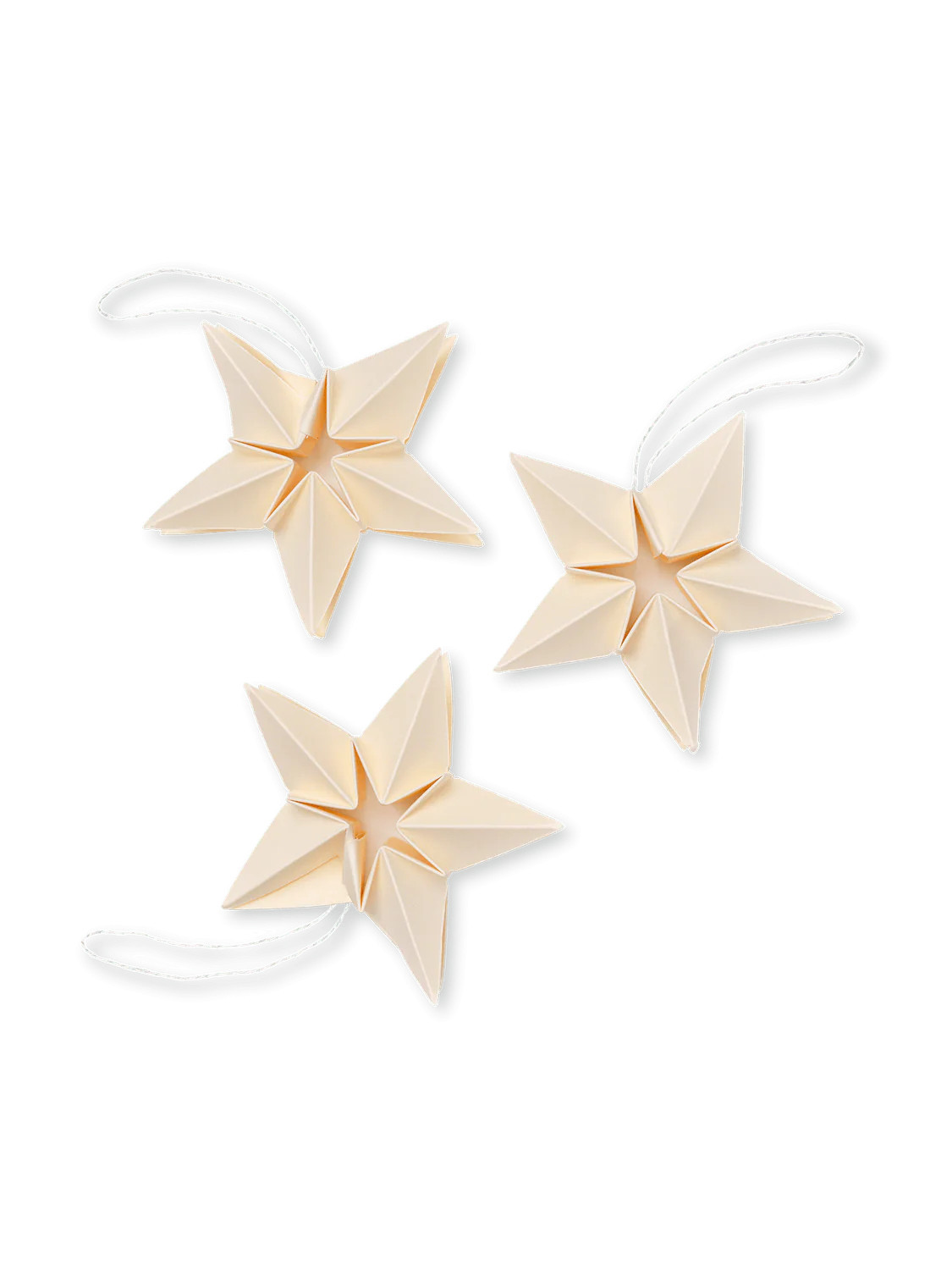 Amanda Paper Stars - Set of 3 | Burke Decor