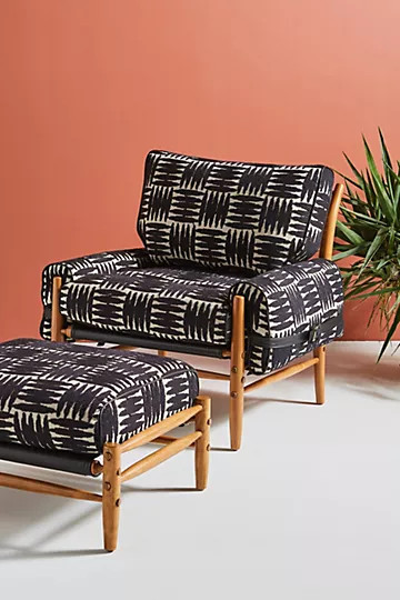Onyx Rhys Chair | Anthropologie (US)