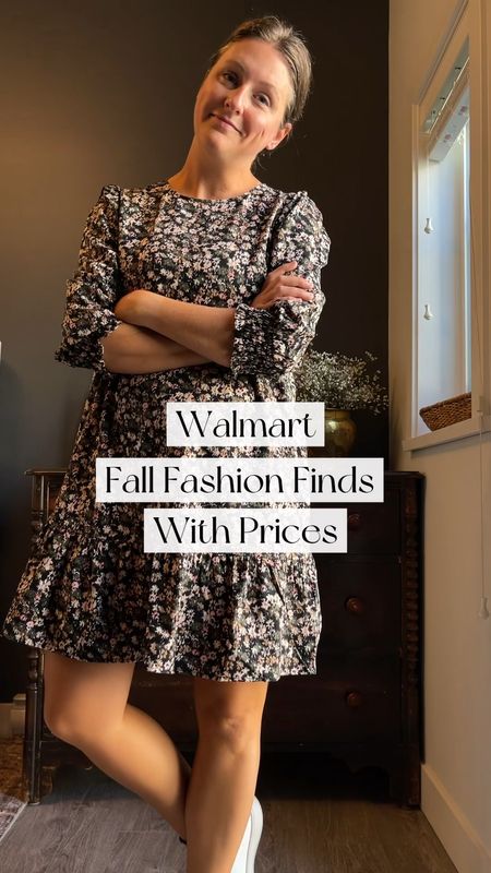 It’s fall, y’all! Okay, maybe not officially, but fall 2023 fashion is here and I’m pretty excited. 🍂

I got everything you see here on @walmart; we’re talking the perfect houndstooth blazer, faux leather pants, a floral dress, versatile sneakers, and cargo pants. I picked these items because yes, they are perfect for fall, but I can absolutely wear them year-round too.

I’m also rounding up some other #walmartfashion finds that you should check out like the cutest shearling teddy jacket, a faux leather puffer jacket, and a cozy cardigan under $20!

#walmartpartner @walmartfashion Walmart fashion. Walmart outfits. Walmart outfit ideas. Walmart finds. Walmart clothing. Cargo pants. 90s pants. Wide leg pants. Fall 2023 fashion. Fall fashion. Straight leg jeans. Walmart jeans. White sneakers. Closet staples. Minimalist fashion inspiration. Outfit of the day. Walmart deals. Walmart must-haves. #walmartfinds #walmartstyle #walmartdeals #walmartfind #budgetfashion #budgetstyle #minimalistfashion #outfitinspo #ootd #wiw #miniamlist #outfitideas #outfit #lookforless affordable fashion.

#LTKfindsunder50 #LTKSeasonal #LTKstyletip