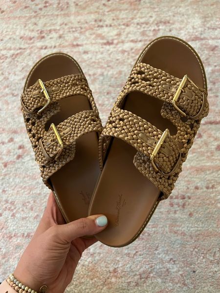 I cannot get enough of these sandals!! They’ve been my best seller for 2 weeks now, and for good reason! They’re so cute and extremely comfy 😍 

#LTKShoeCrush #LTKFindsUnder50 #LTKStyleTip