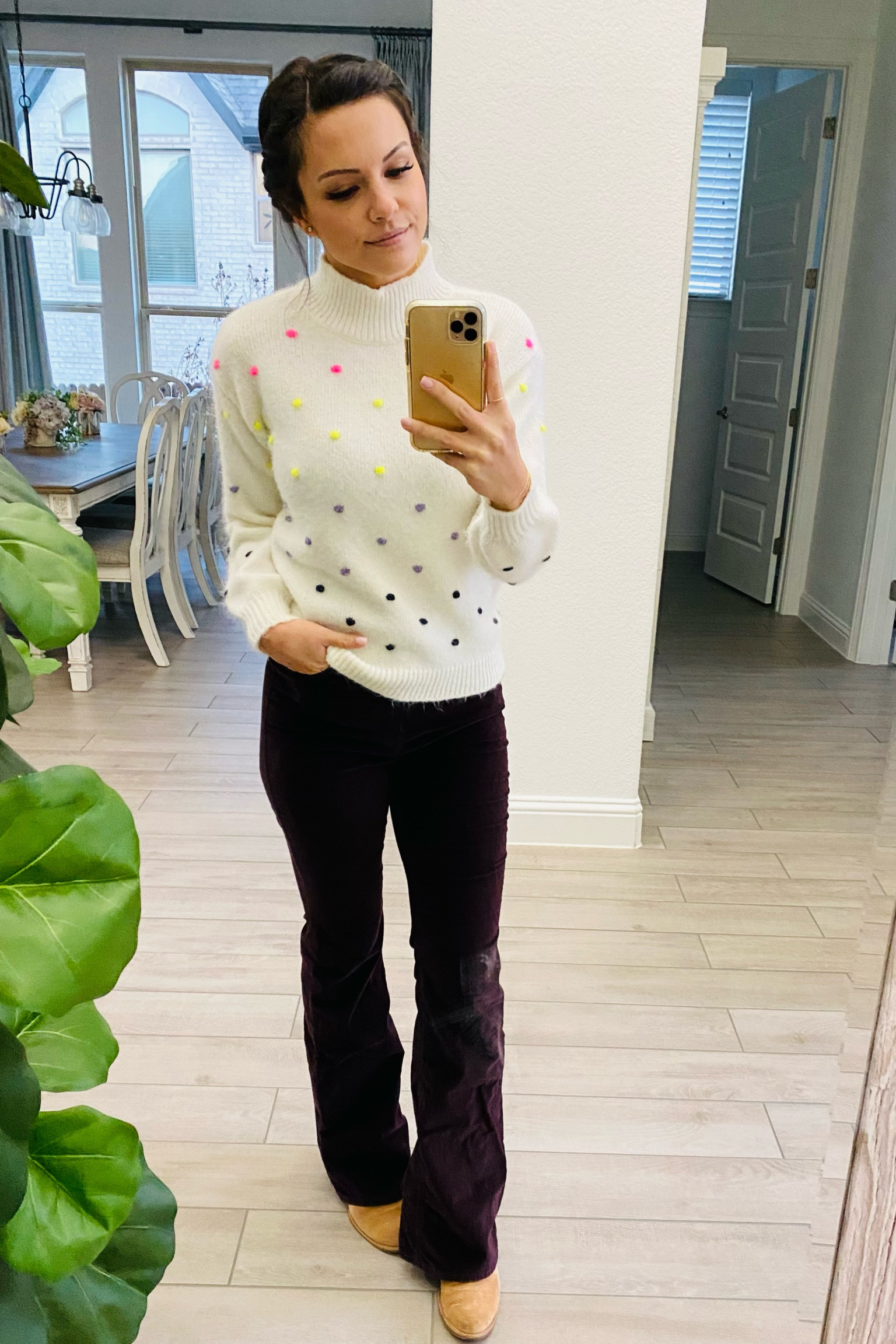 Loving this sweater weather.
Everything fits true to size. Sweater XS/Pants 00

#LTKSeasonal #LTKshoecrush #LTKworkwear