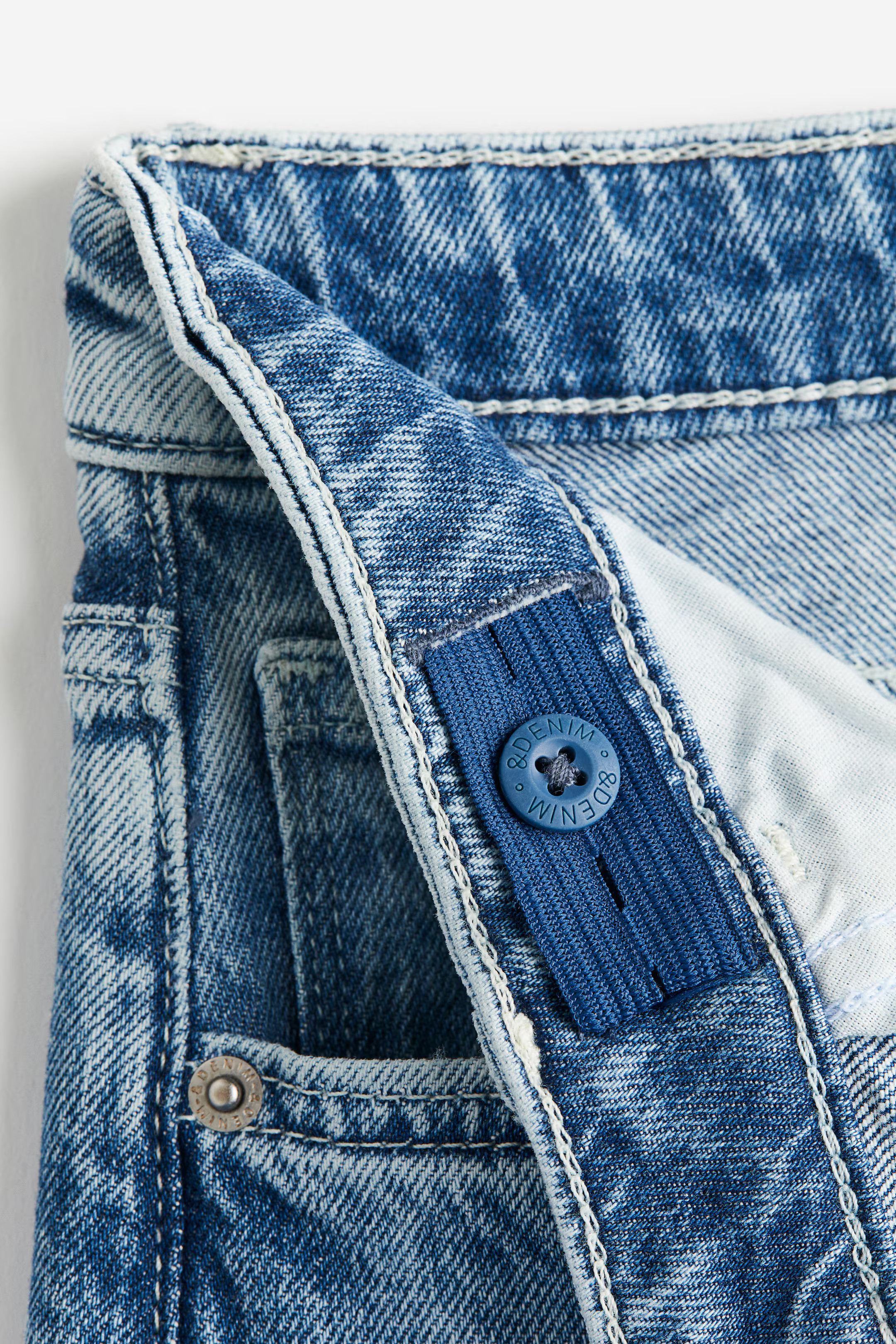 Wide Leg Jeans - Denim blue - Kids | H&M US | H&M (US + CA)