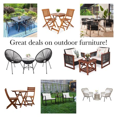 Great deals on outdoor furniture. 

#LTKhome #LTKfamily #LTKsalealert