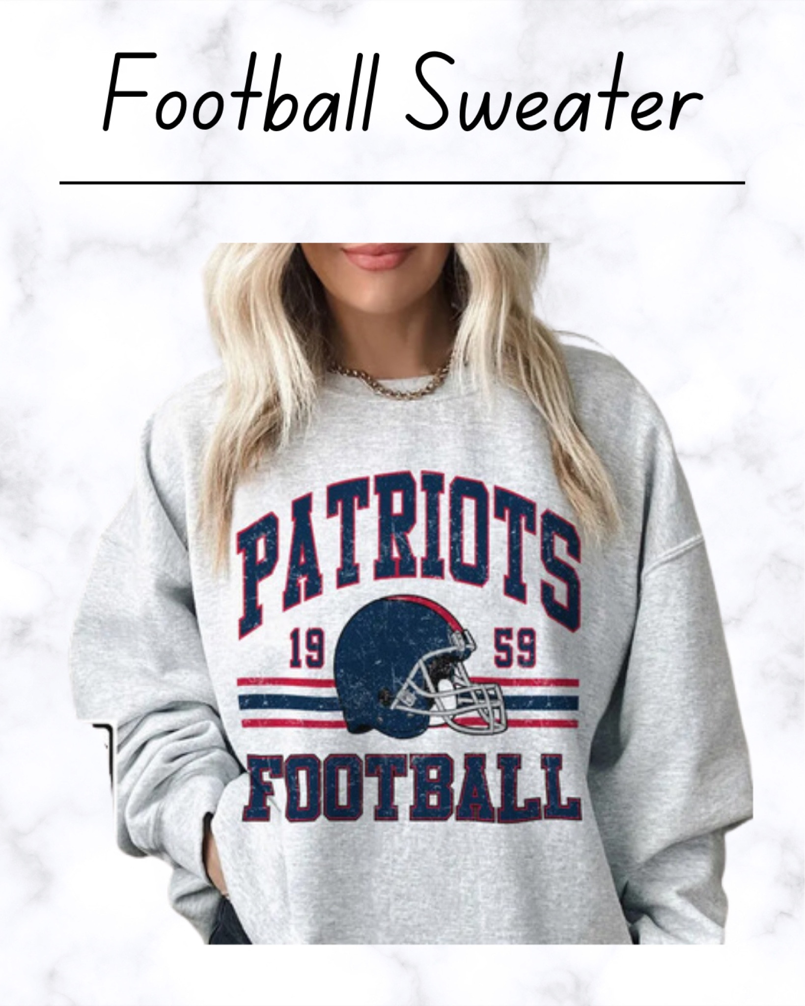 Check out this football sweater on Etsy

NFL sweatshirt, nfl sweater, football sweatshirt, football game day outfit, football outfit, football jersey, football game, football shirt, football game day, football party, fashion, New England Patriots 

#LTKgiftguide #LTKstyletip #LTKautumn