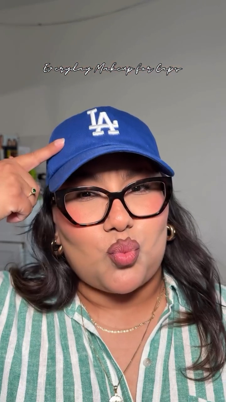 Go Dodgers and let’s get this WS 2025 Win Baby!! ⚾️💙🙌🏻🧢🎀

Dodgers Cap @madhappy 

@refybeauty Glow and Sculpt Face Serum Primer + Brow Sculpt 
@lancomeofficial Teint Idole Longwear Concealer
@nudestix Nudies All Over Face Color Bronzer
@milkmakeup HydroGrip Setting Spray 
@milanicosmetics Silky Matte Bronzing Powder 
@aboutfacebeauty The Curtain Call Loose Powder
@patmcgrathreal Under Eye Blurring Powder
@fentybeauty Pro Filt’r Soft Matte Powder Foundation 
@kosas Baked Dimensional + Brightening Blush
@lorealparis Telescopic Original Waterproof Mascara 
@onesize On ‘Til Dawn Mattifying Waterproof Setting Spray

#dodgers #baseballseason #worldseriesbound #everydaymakeup #headwearmakeup

#LTKStyleTip #LTKBeauty