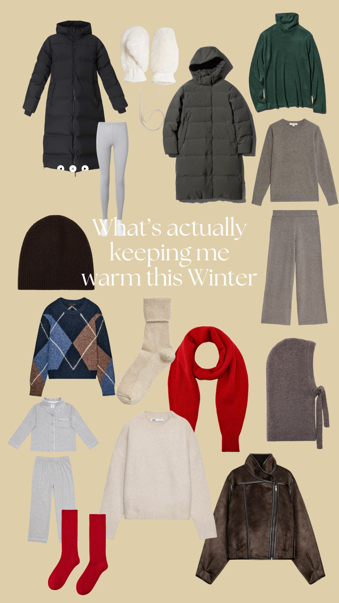 What's actually keeping me warm this Winter.  

 #LTKuk #LTKwinter #LTKgiftguide
