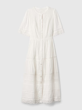 Lace Midi Dress | Gap (US)