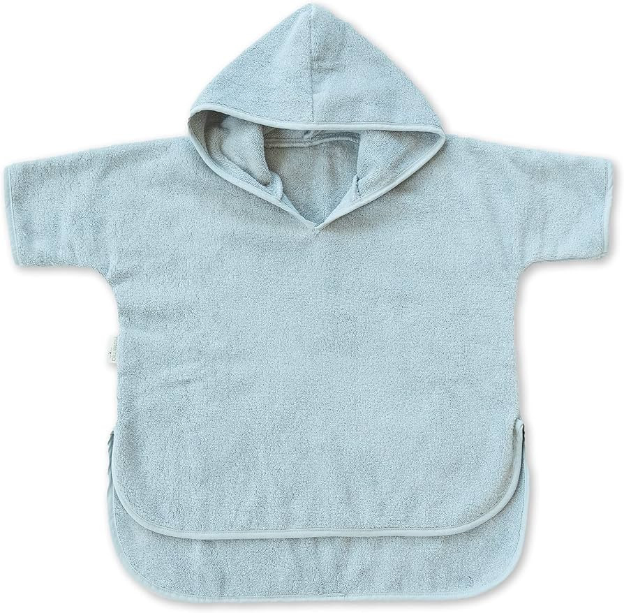 Natemia Poncho Towels for Kids - Toddler Towel Poncho, Organic Baby Bath Towel with Hood for Newb... | Amazon (US)
