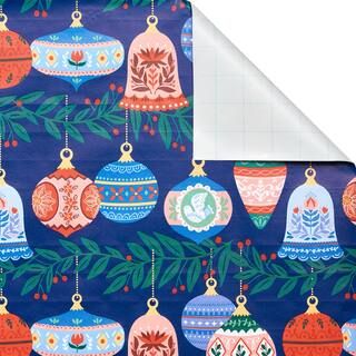Blue Ornament Gift Wrap by Celebrate It™ Christmas | Michaels Stores