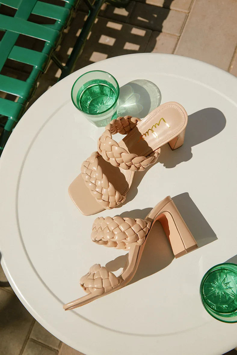 Louella Light Nude High Heel Sandals | Lulus (US)