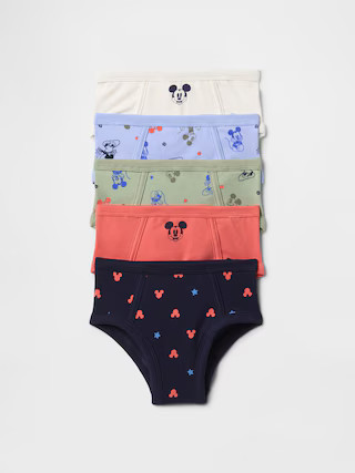 babyGap × Disney Mickey Mouse Briefs (5-Pack) | Gap Factory