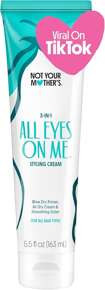 Not Your Mother's All Eyes On Me 3-in-1 Hair Styling Cream with UV Protection - Styling Cream for... | Amazon (US)