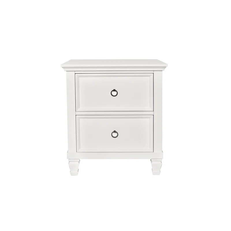Westhampton 2 - Drawer Solid Wood Nightstand | Wayfair North America