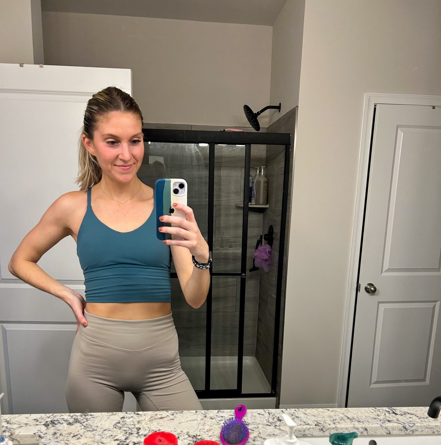 Sports bra is from Amazon but I linked other ones from my favorite athletic wear company, size small!
Biker shorts, fit tts, buttery soft, size small
#LTKworkout #athleisure

#LTKCyberweek #LTKHoliday