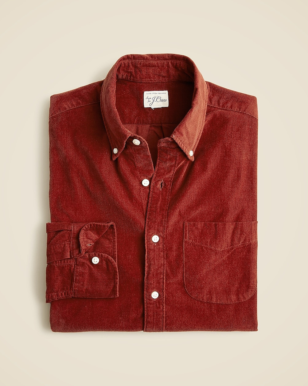Fine-wale corduroy shirt | J. Crew US