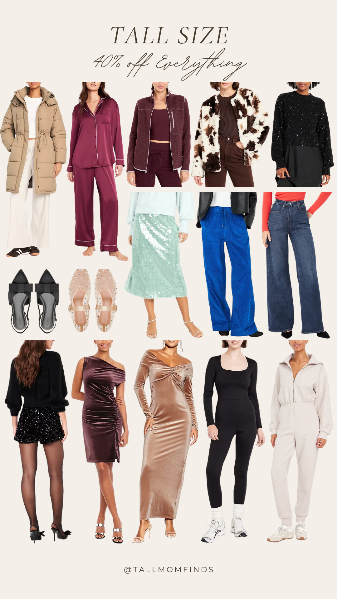 40% off everything at Old Navy! 

tall size, tall size fashion, tall outfit inspo, tall size dresses, holiday dresses, tall jackets, fall jackets, fall sweaters, fall outfit inspo, fall fashion 

 

#LTKSaleAlert #LTKTall #LTKFindsUnder50