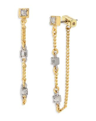 ALLSAINTS Stone Chain Front Back Earrings  | Bloomingdale's ALLSAINTS | Bloomingdale's (US)