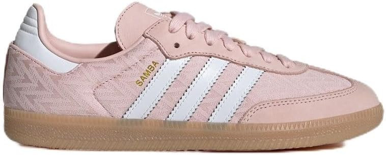 Adidas Women's Samba OG W Sandy pinkFtwr White/Gold met. 8.5 US | Amazon (US)