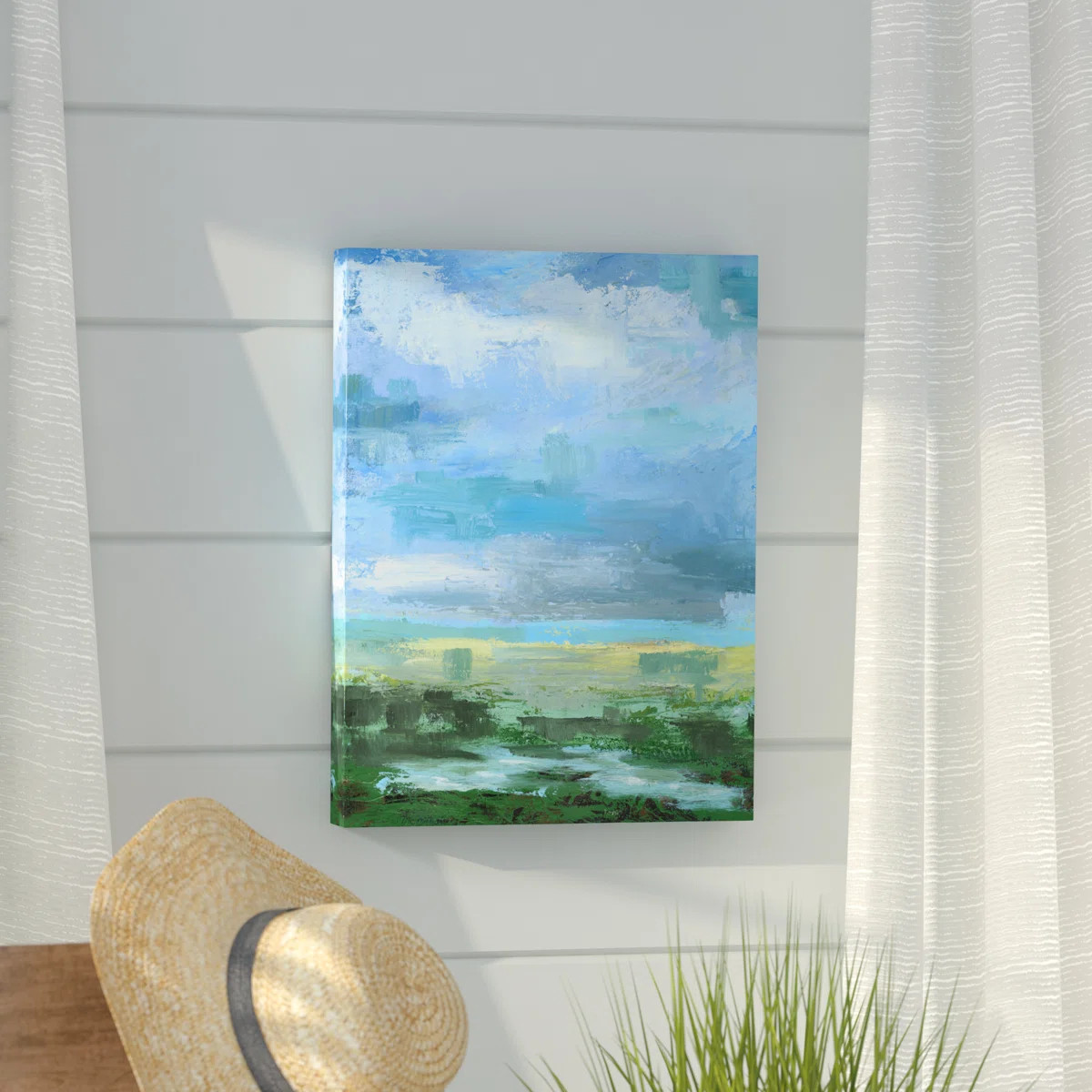 " Gray Blue Sky II " | Wayfair North America