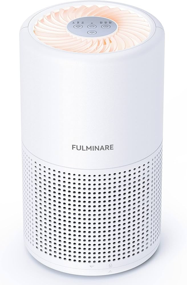 Air Purifiers for Bedroom, FULMINARE H13 True HEPA Filter, Quiet Air Cleaner With Night Light, Po... | Amazon (US)