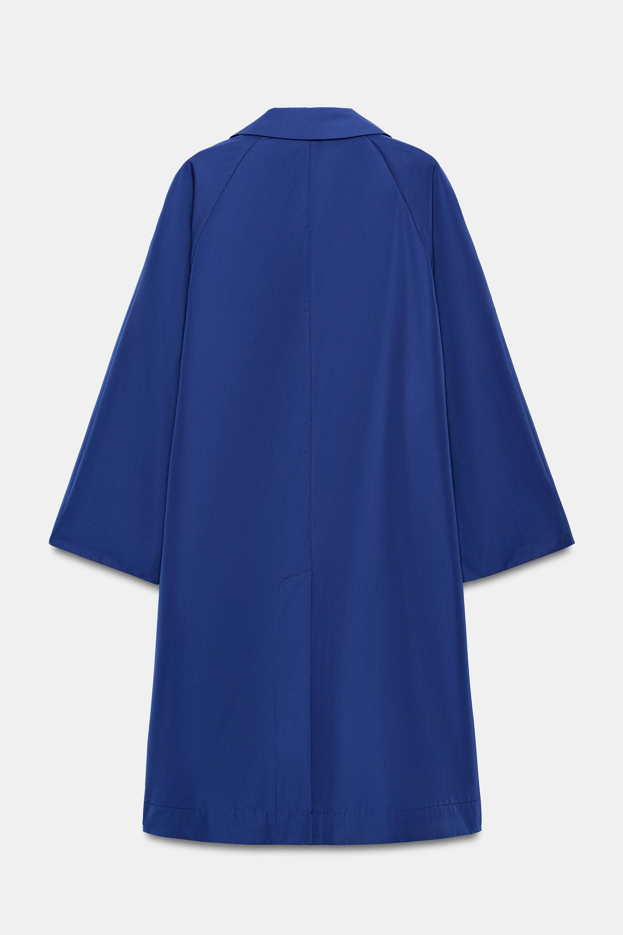 ZW COLLECTION MIDI NYLON TRENCH COAT | Zara US