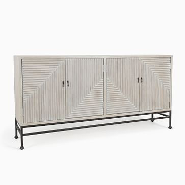 Diagonal Ridges Buffet (72") | West Elm (US)