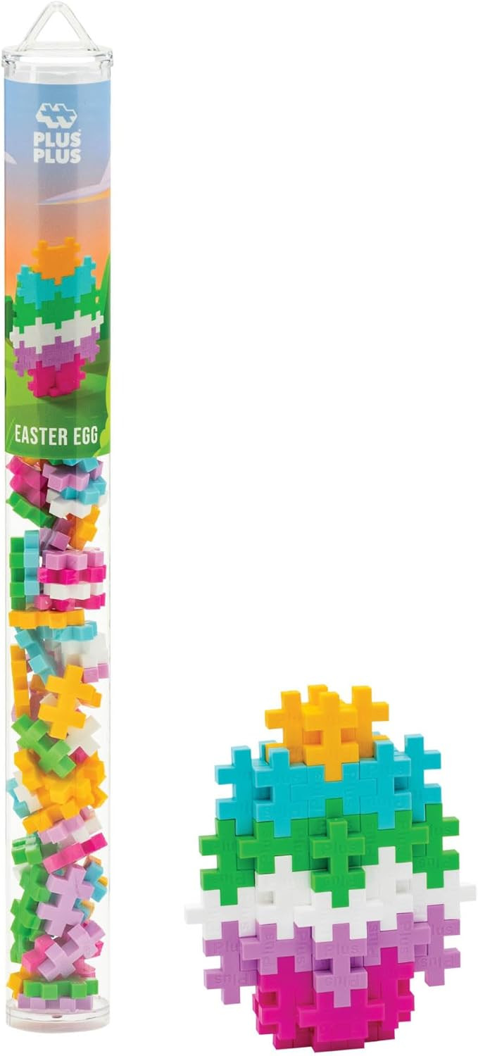 Plus Plus - Easter Egg - 70 Piece Tube, Construction Building Stem / Steam Toy, Interlocking Mini... | Amazon (US)