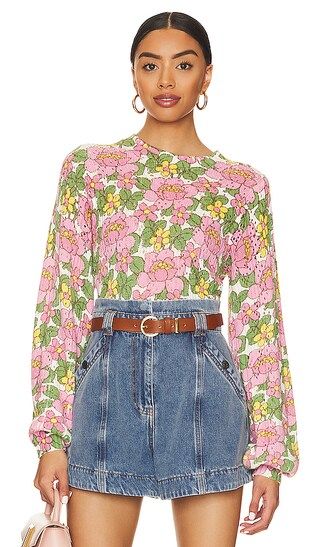 Vienna Sweater in Fresh Floral | Revolve Clothing (Global)