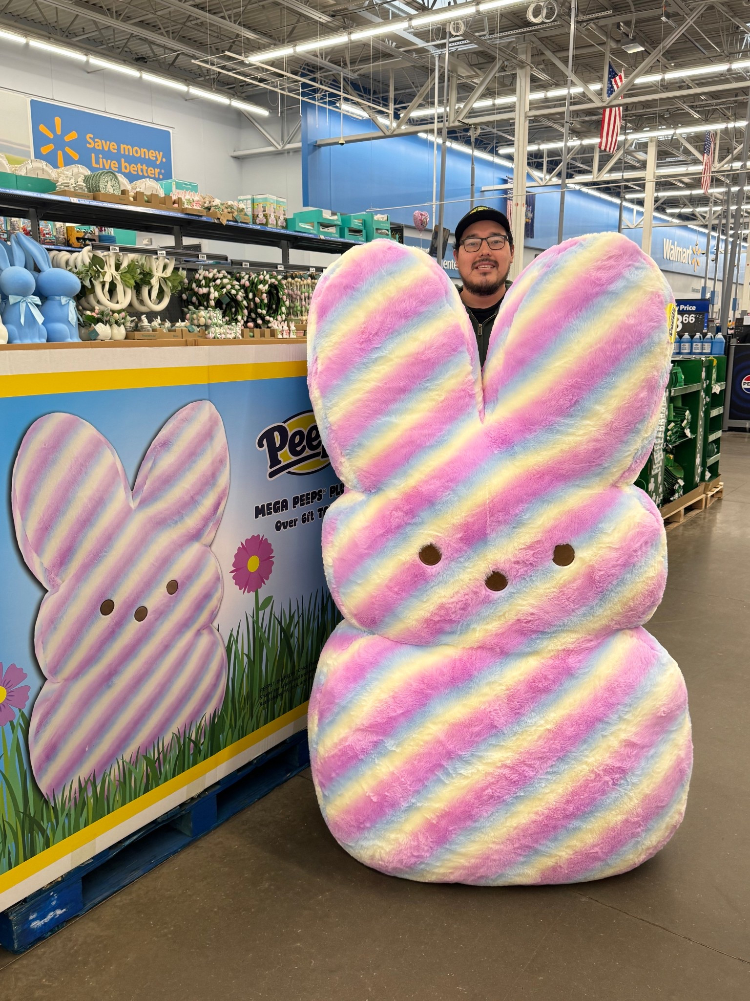 For reference my husband is 6’ 1” and he says it’s SUPER comfy! 🤭🐰🌷 #easter #spring #peeps #walmartfind

#LTKHome #LTKSeasonal #LTKmomlife