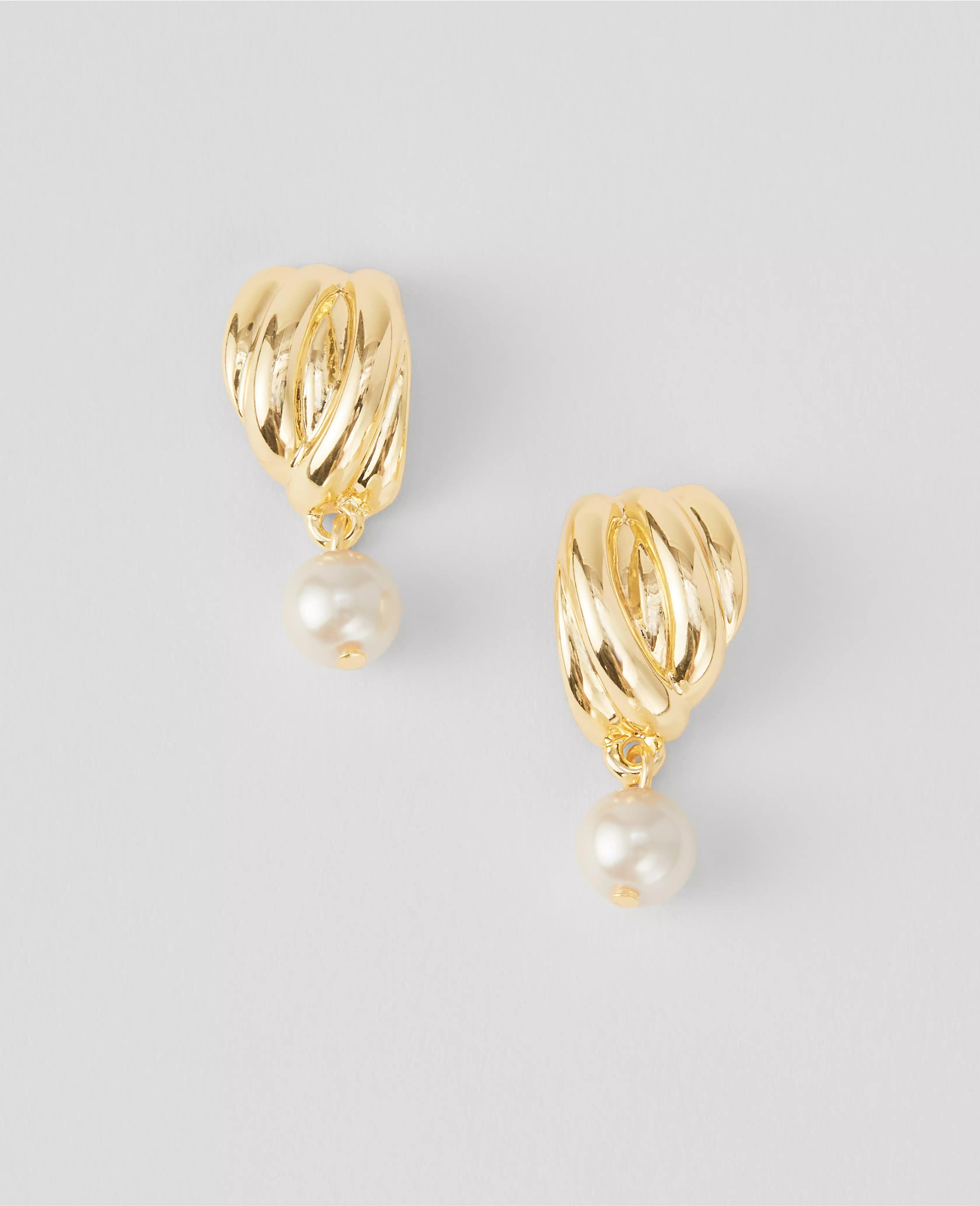Smooth Textured Stud Earrings | Ann Taylor