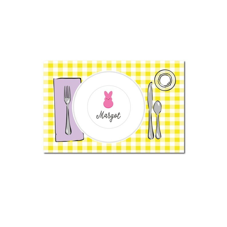 Easter peeps placemat Easter placemat for kids Easter place | Etsy | Etsy (US)