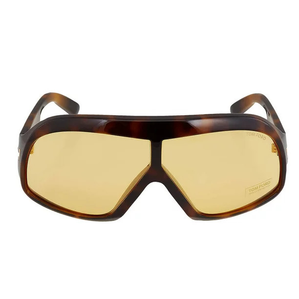 Tom Ford Cassius Yellow Pilot Unisex Sunglasses FT0965 52E 78 | Walmart (US)