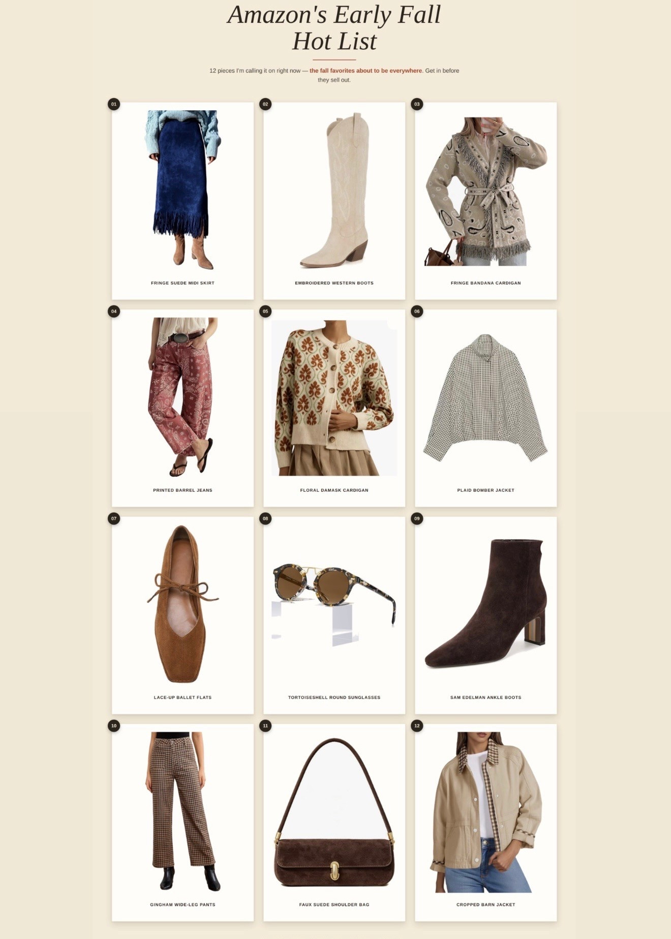 12 Fall Pieces from Amazon. Amazon fashion. Amazon fall fashion.

#LTKootd #LTKSeasonal #LTKOver40