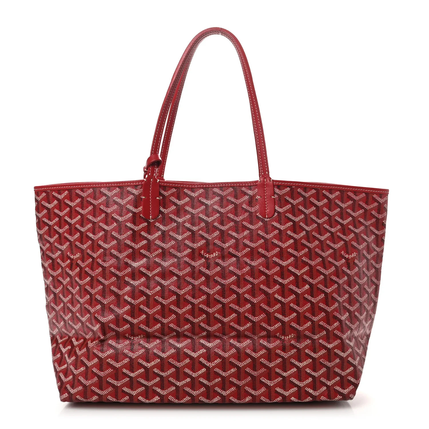 Goyardine Saint Louis PM Red | FASHIONPHILE (US)