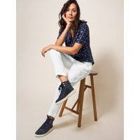 White Stuff Pure Linen Trousers White | Marks & Spencer (UK)