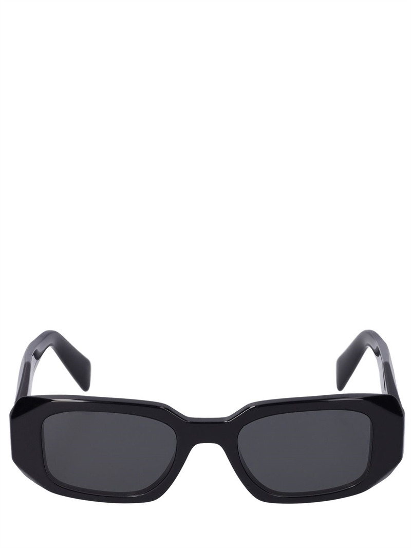 Symbole squared acetate sunglasses - Prada - Women | Luisaviaroma | Luisaviaroma
