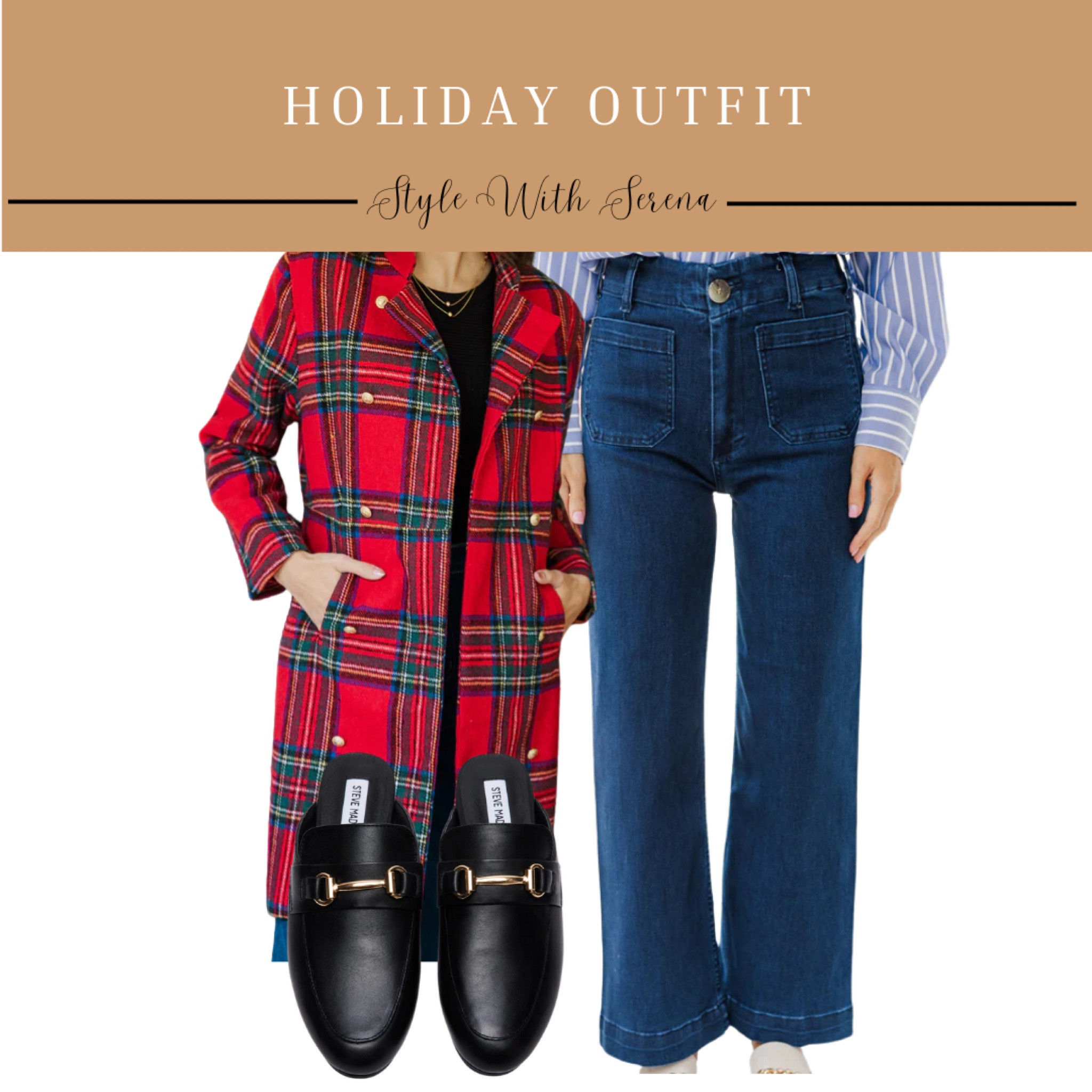Holiday outfit, Christmas outfit, jacket, outerwear, jeans, denim, loafers

#LTKHoliday #LTKStyleTip #LTKSeasonal