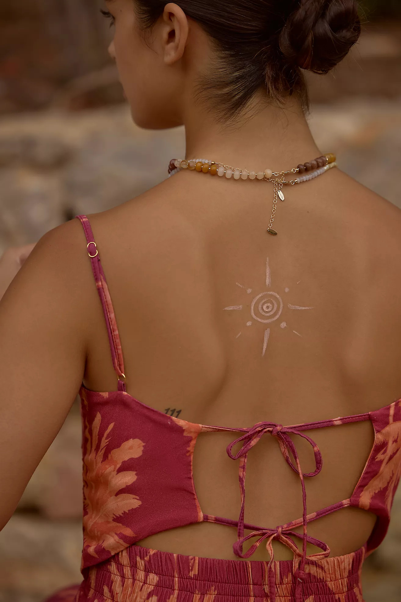 Malai x Anthropologie Forest Midi Dress | Anthropologie (US)