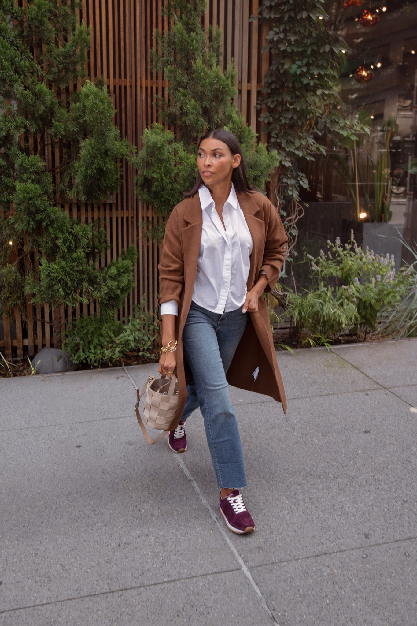 Nothing beats a classic remix and I'm shopping my fall essentials with @jcrew -- One of the easiest looks I'm putting together this fall is a white button down, jeans and layering it with a cardigan. Adding accessories like this bucket bag and a pair of suede trainers for a modern refresh on these fall staples -- Shop my head-to-toe look at J.Crew via the @shopltk app link in bio/stories #injcrew 

#LTKSeasonal #LTKunder100 #LTKstyletip
