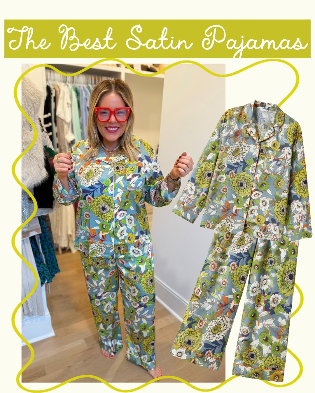 Whoever said that your PJs couldn't be cute was messing with you! I am obsessed with these silk printed ones from Amazon!

#LTKgrwm #LTKootd #LTKmomlife