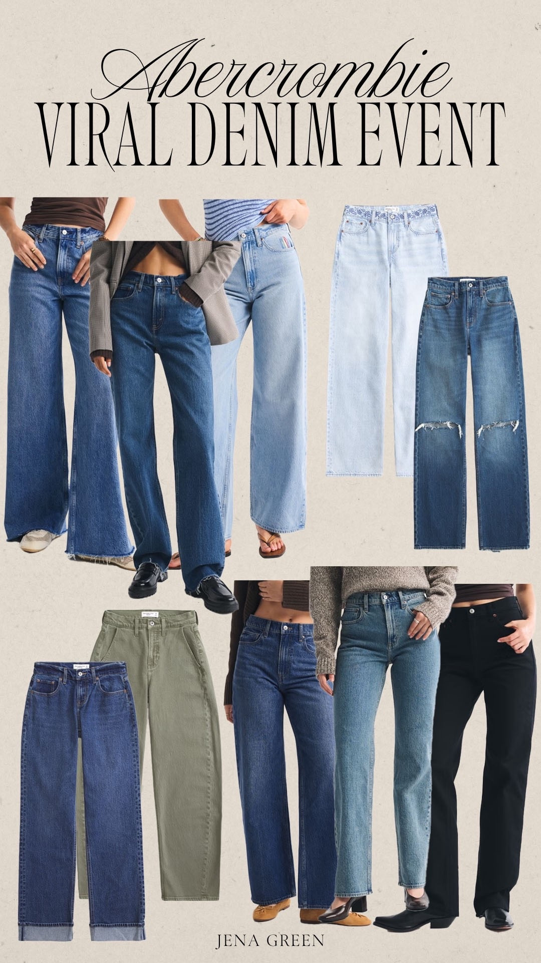 Code DENIMAF for an extra 15% off | Abercrombie Denim Sale | Abercrombie Jeans on Sale 

#LTKSaleAlert #LTKootd #LTKSeasonal