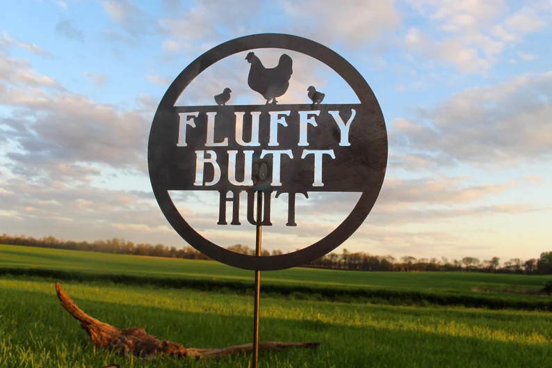 Ships in 2 Days  Fluffy Butt Hut  Metal Chicken Coop Garden - Etsy | Etsy (US)