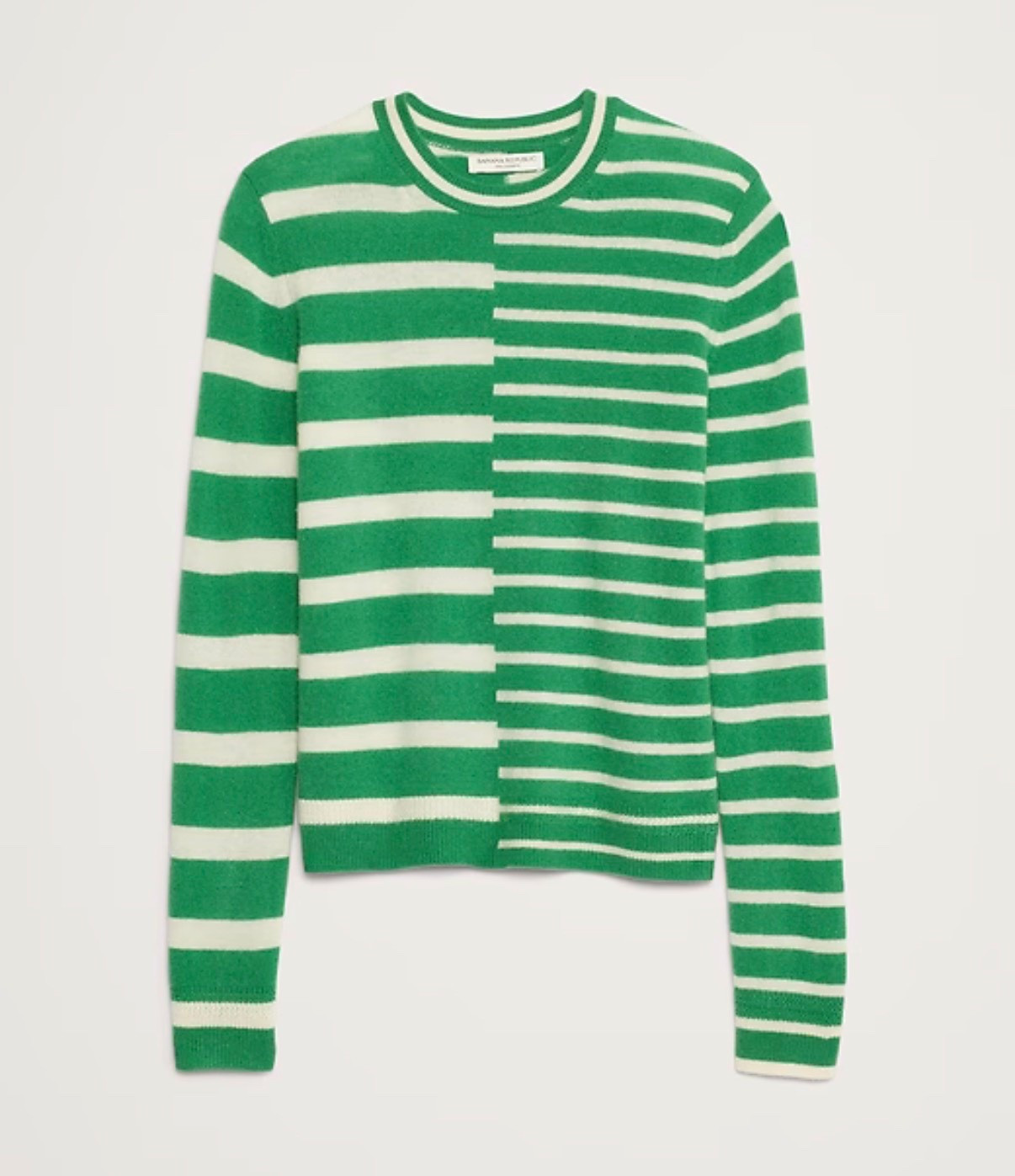 Comfy vogue inspired top! Light weight, cashmere. Green and white stripes. 

#LTKStyleTip #LTKSeasonal #LTKActive