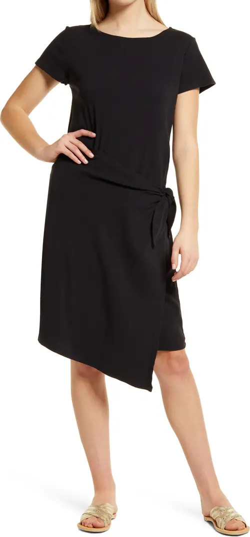 Stretch Cotton Wrap Dress | Nordstrom